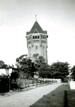 The Water Tower on top of Shooters Hill,
                          Woolwich c.1950
