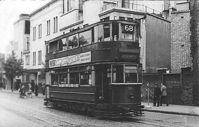 One of
                          the old trams mentioned in many a story.
                          Photo: Alan Gibbs.