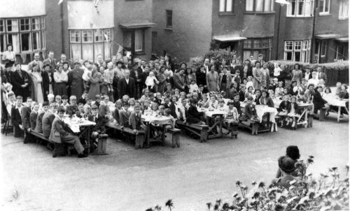 VE Day Party, Donaldson Road, Shooters Hill